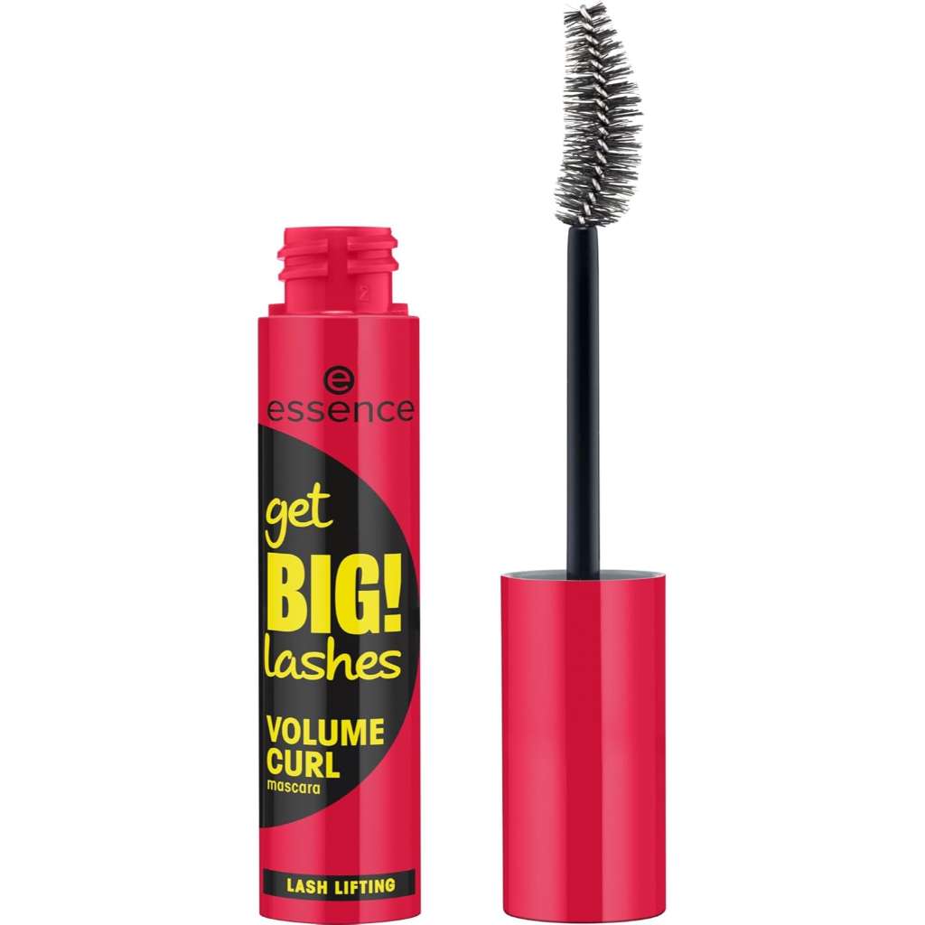 Essence, Get Big! Lashes volume curl mascara, Volumizing mascara for curled dramatic lashes