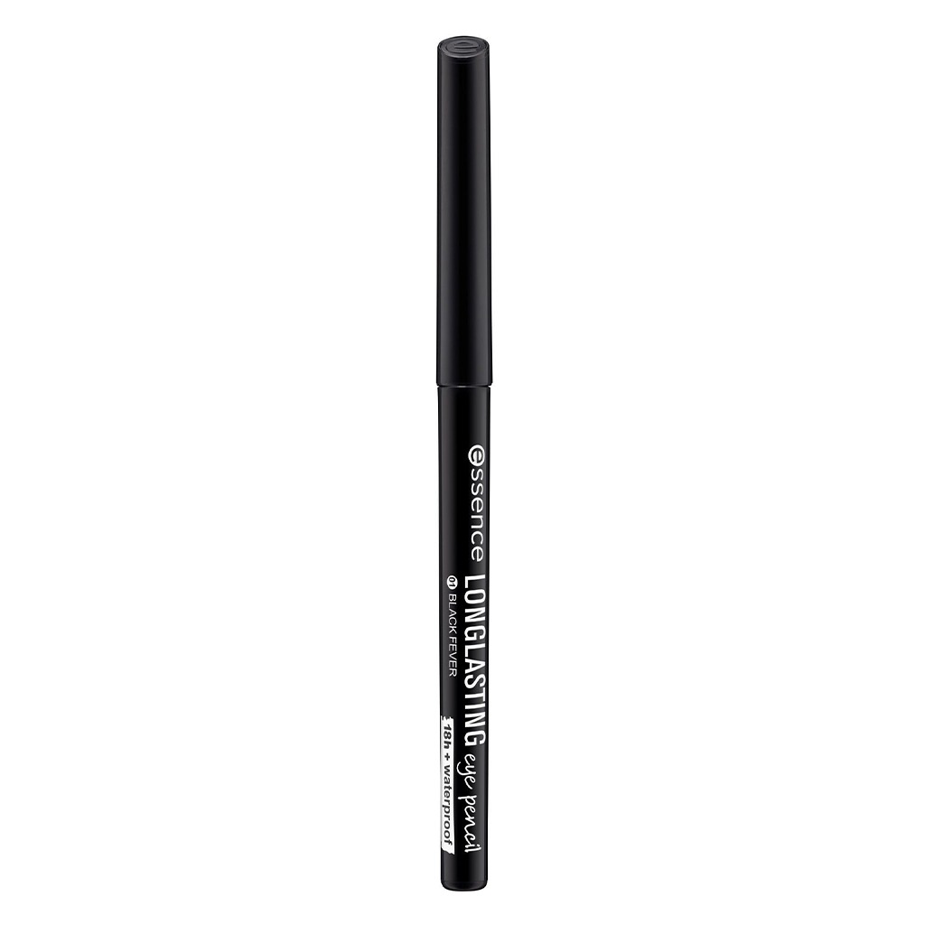 Essence, Long-Lasting Eye Pencil 01 Black, Waterproof black eye pencil for intense definition, 0.28g