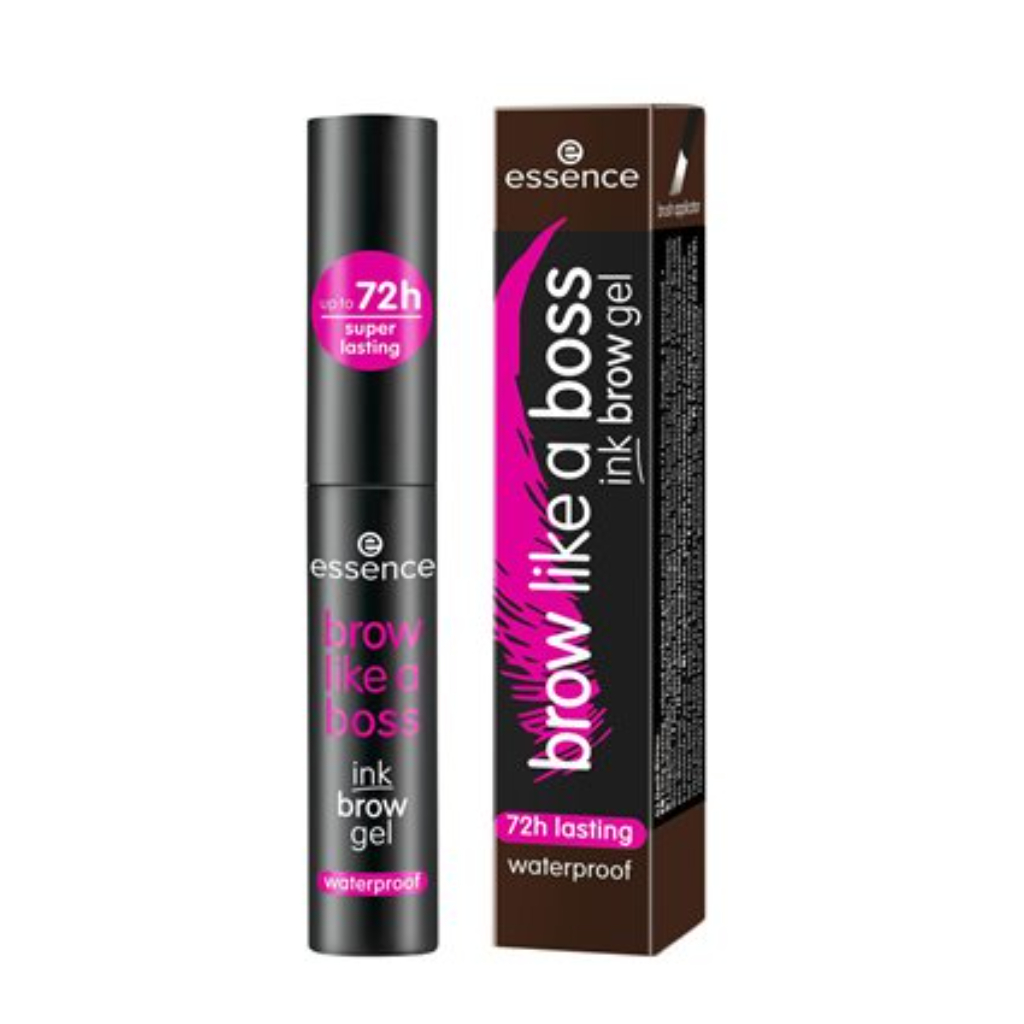 Essence Brow Like A Boss Ink Brow Gel 03, Dark brown
