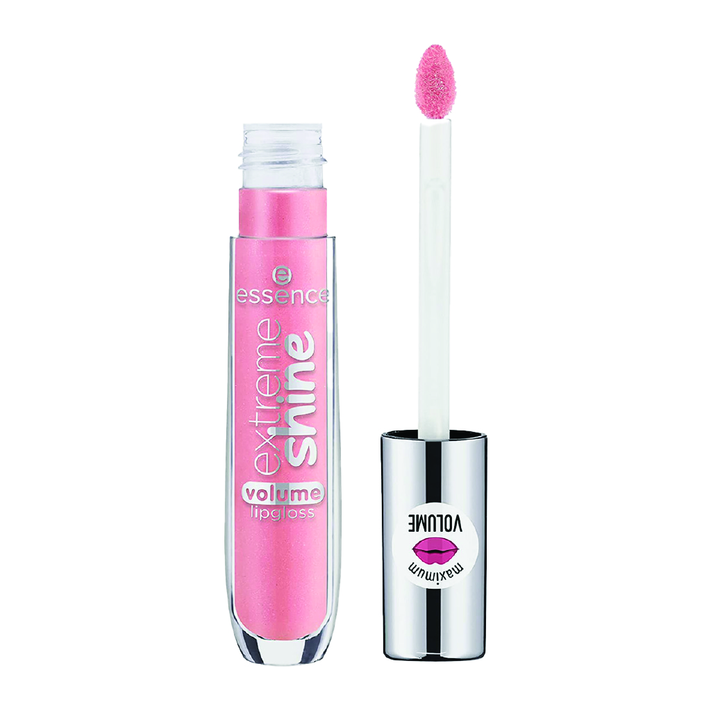 Essence, Extreme Shine Volume Lipgloss 104, High-shine volumizing lipgloss with intense color