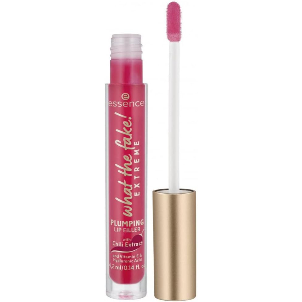 Essence, What The Fake Extreme Red Plumping Lip Filler, Volumizing lip plumper with intense red color