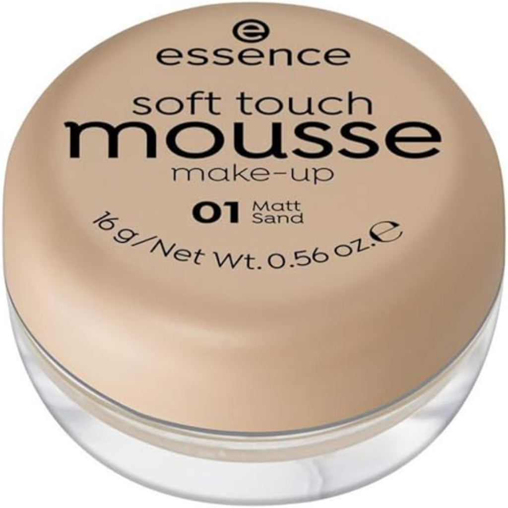 Essence Soft Touch Mousse Make-up - 01 Matt Sand