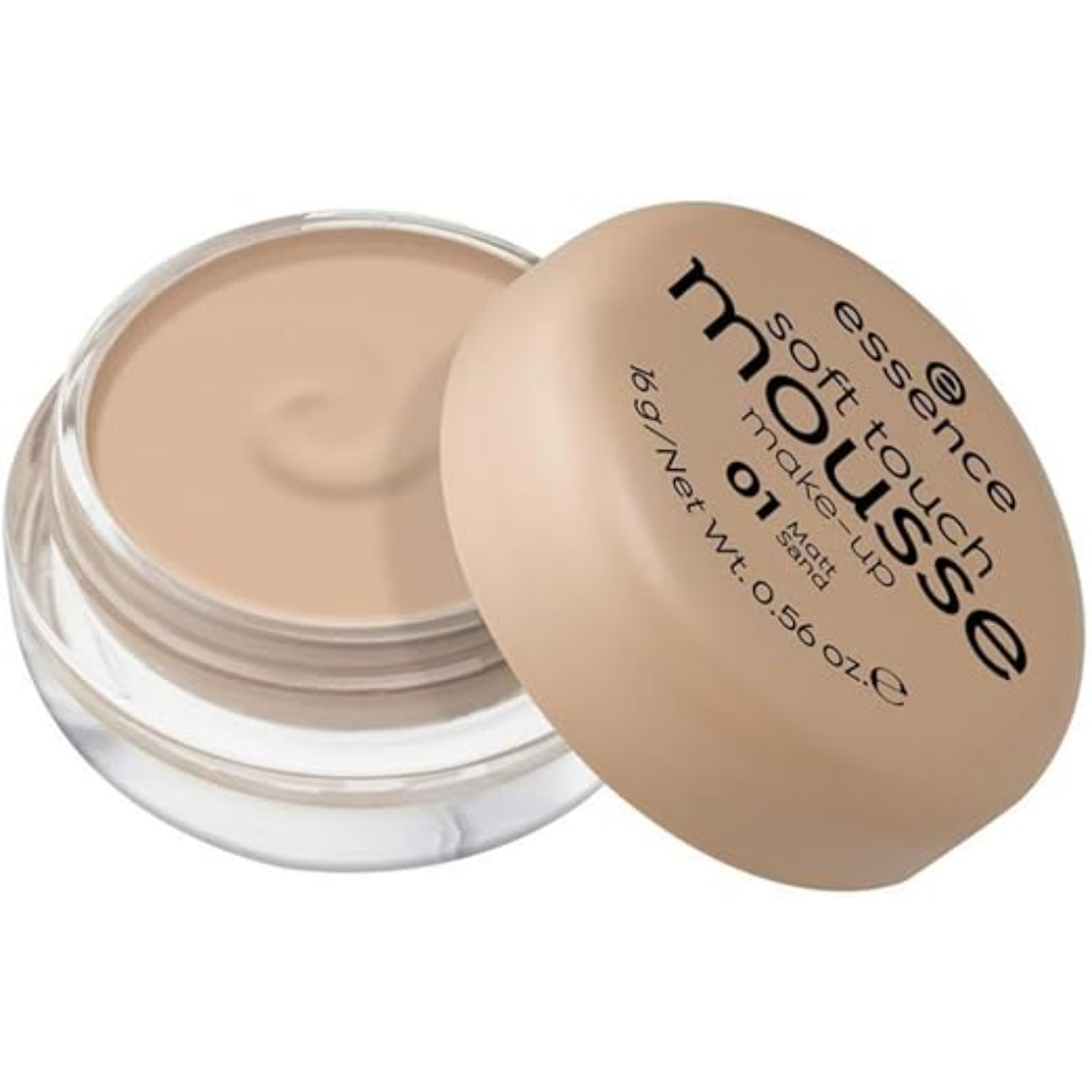 Essence Soft Touch Mousse Make-up - 01 Matt Sand