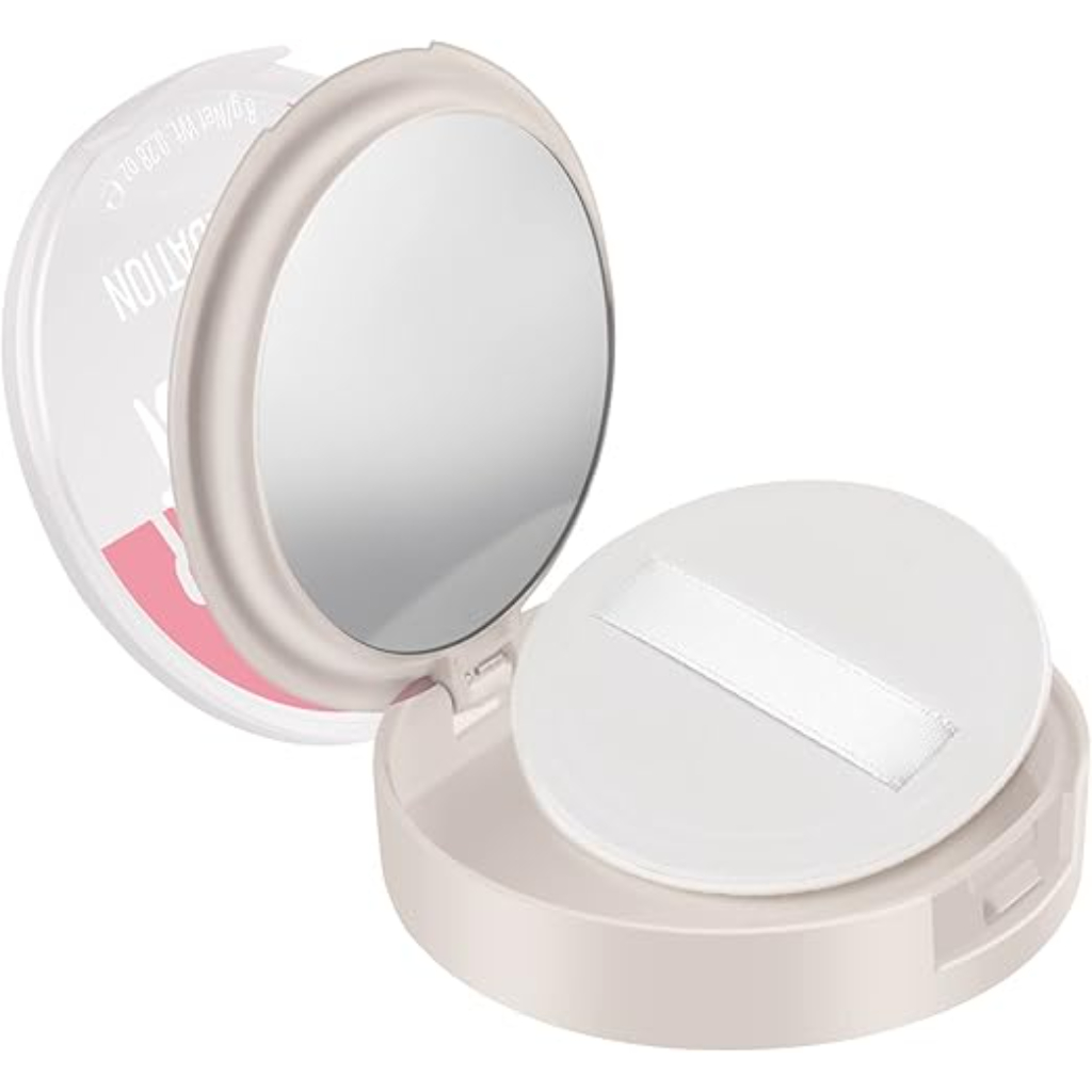 Essence, 16H Cover & Last Powder Foundation 01 Porcelaine, Long-lasting powder foundation with full coverage, Porcelaine shade