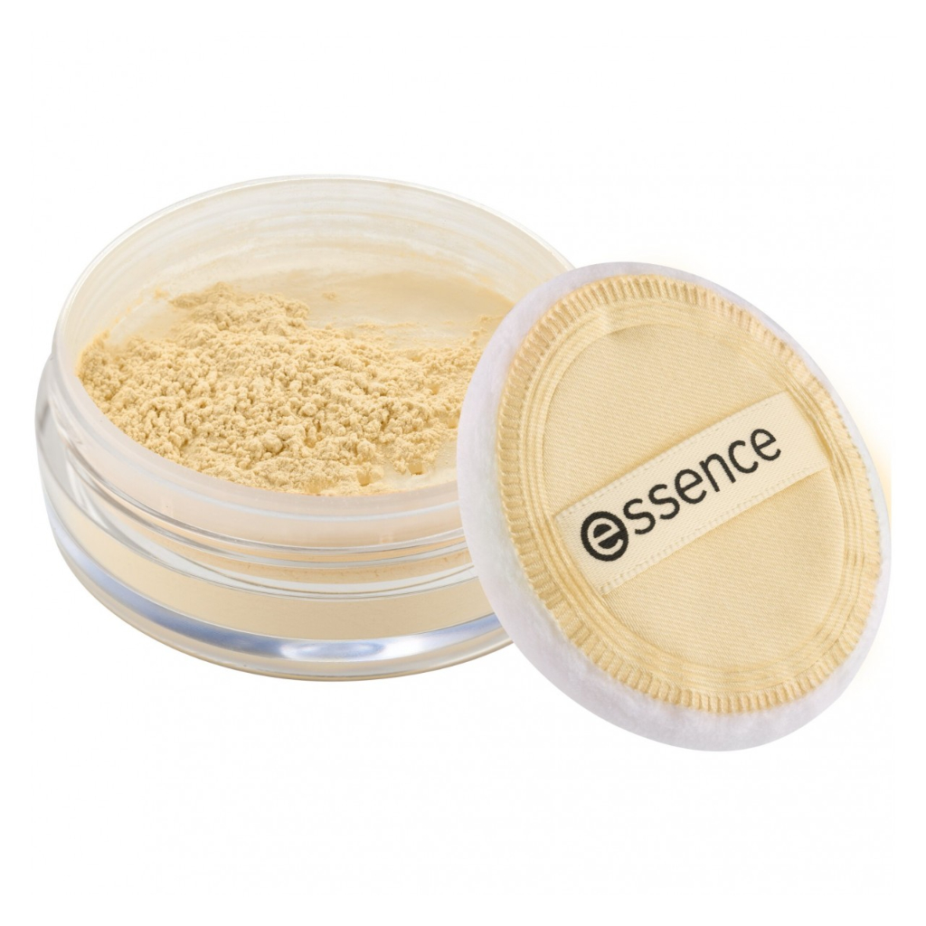 Essence, Banana Loose Powder Soft Yellow Shade, Light-reflecting mattifying setting powder