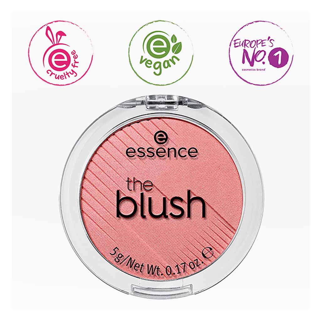 Essence, The Blush - Shade 30, Natural finish powder blush for cheeks