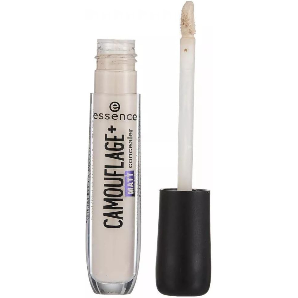 Essence, Camouflage+ Matt Concealer 20 Light Ivory, High coverage matte concealer for blemishes, Light Ivory shade