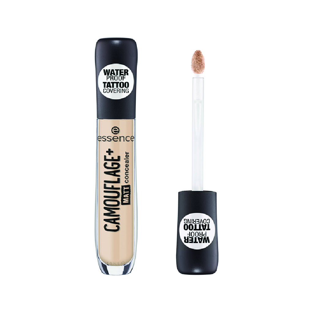 Essence, Camouflage+ Matt Concealer, High coverage matte concealer for blemishes, shade 26