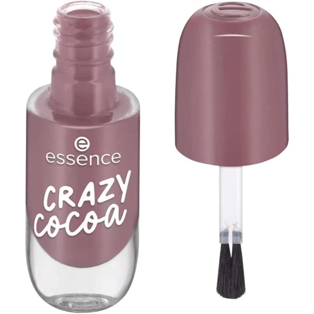 Essence, Gel Nail Colour 29 Crazy Cocoa, Long-lasting gel nail polish in brown shade, 29