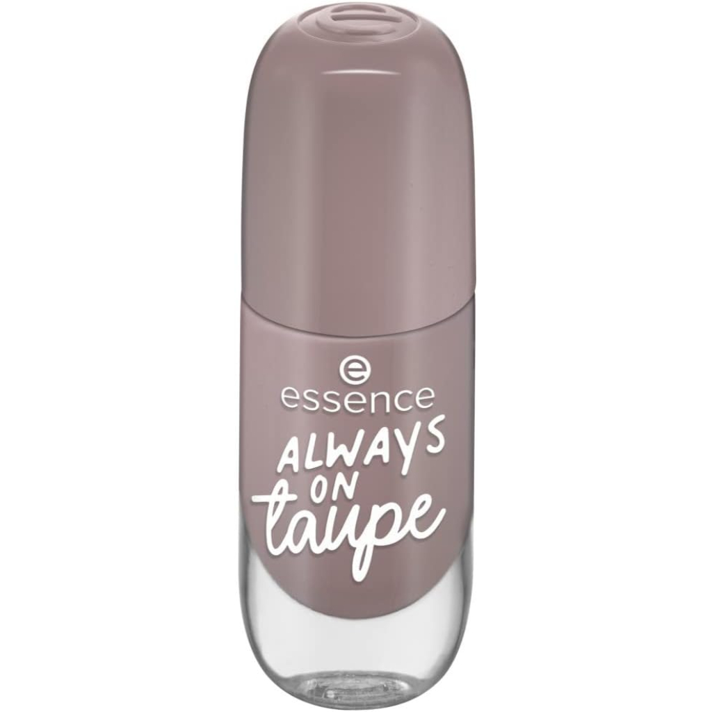 Essence, Gel Nail Colour 37 Always On Taupe, Long-lasting gel nail polish in taupe shade, 8 ml
