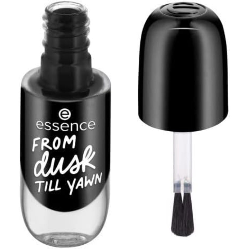 Essence, Gel nail colour 46 From Dusk till Yawn, Long-lasting gel polish with deep shade