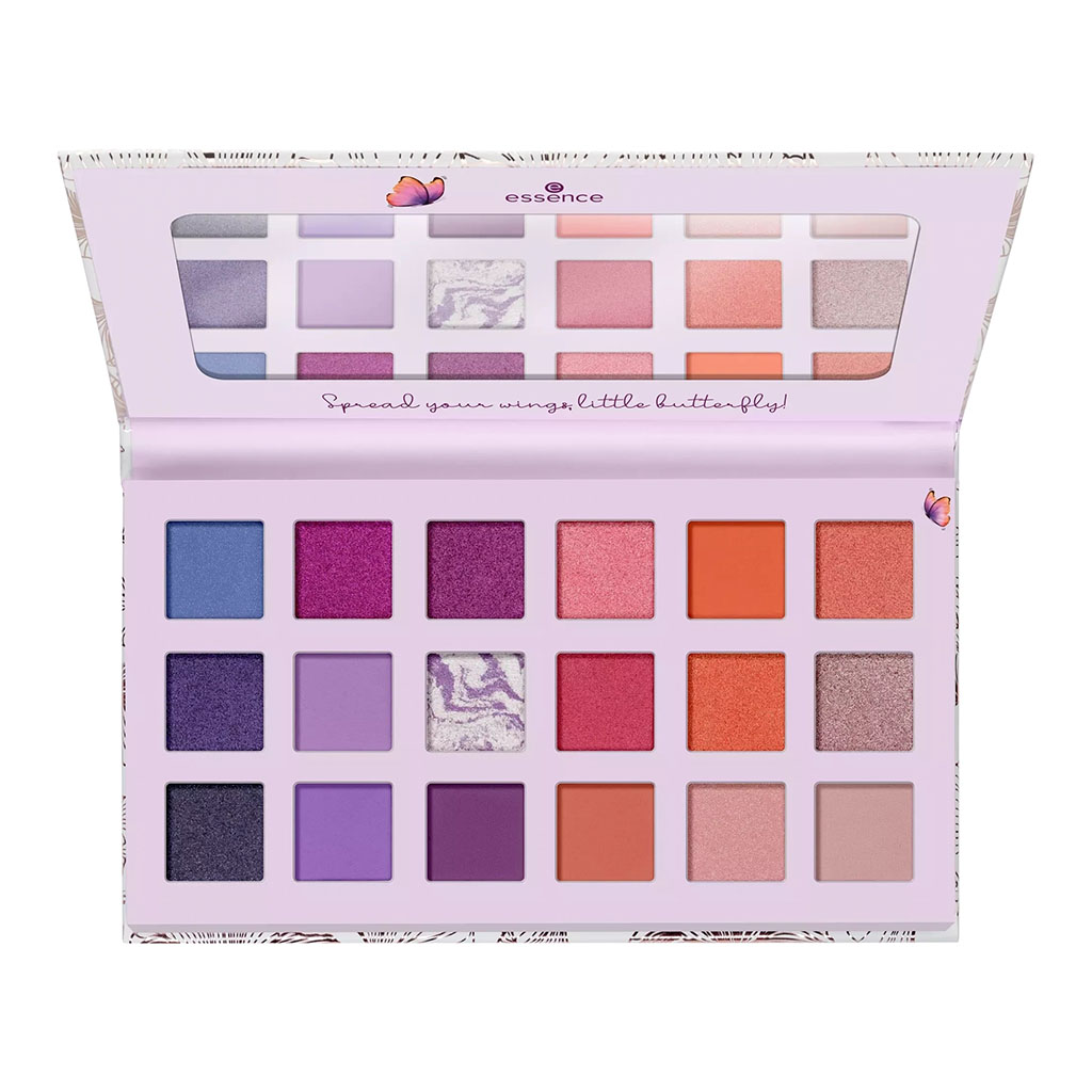 Essence, Blooming Wings Eyeshadow Palette 04, Vibrant multi-shade eye colour palette