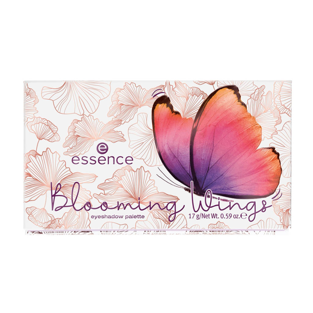 Essence, Blooming Wings Eyeshadow Palette 04, Vibrant multi-shade eye colour palette