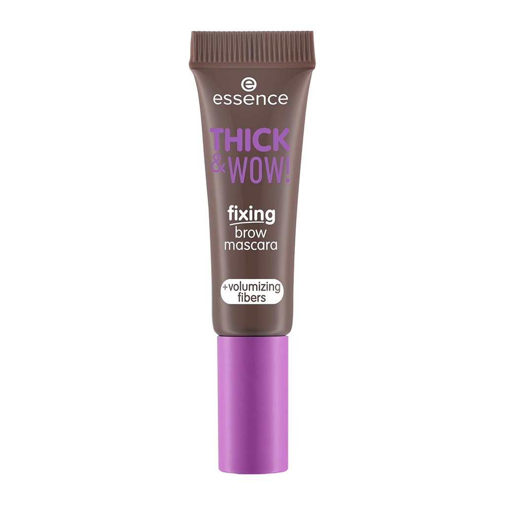 Essence, Thick & Wow! Fixing Brow Mascara - Shade 02, Volumizing brow mascara for fuller brows