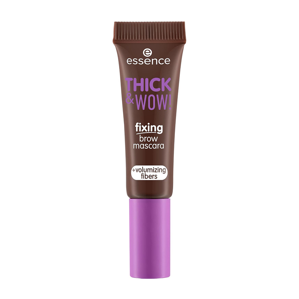 Essence, Thick & Wow! Fixing Brow Mascara - 03, Volumizing and defining eyebrow mascara, shade 03