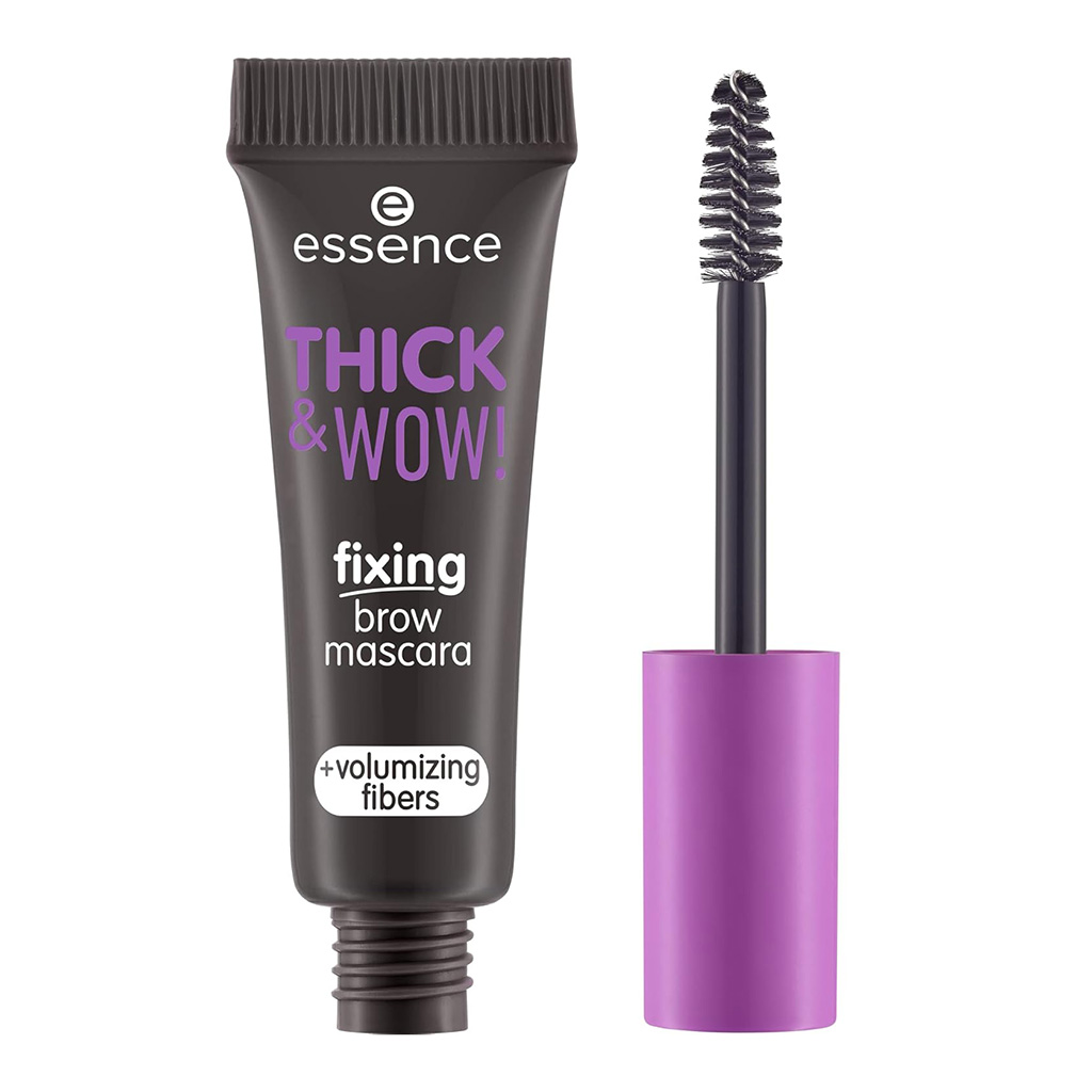 Essence, Thick & Wow! Fixing Brow Mascara - Shade 04, Volumizing brow mascara for fuller brows