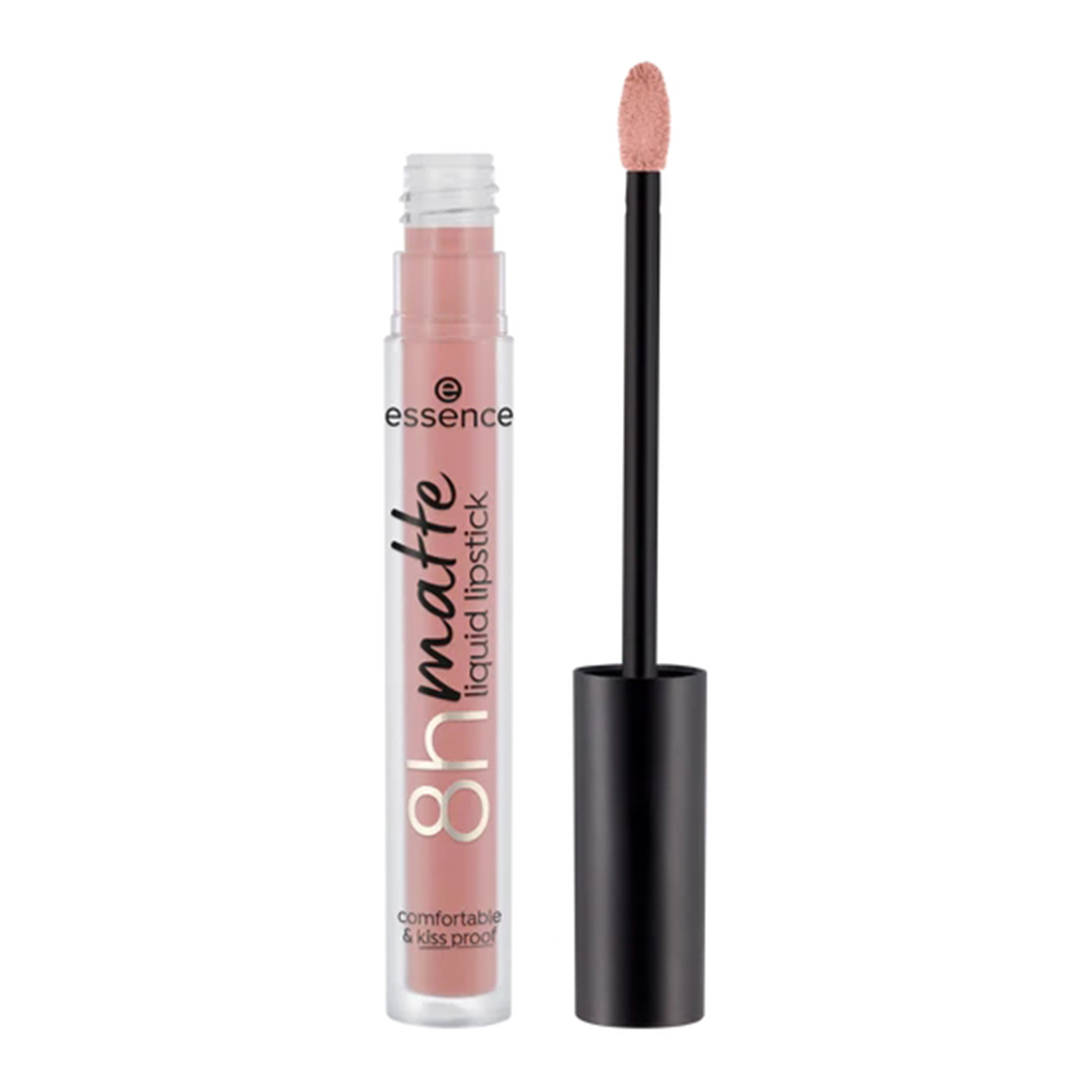 Essence, 8H Matte Liquid Lipstick 03 Soft Beige, Long-lasting matte liquid lipstick