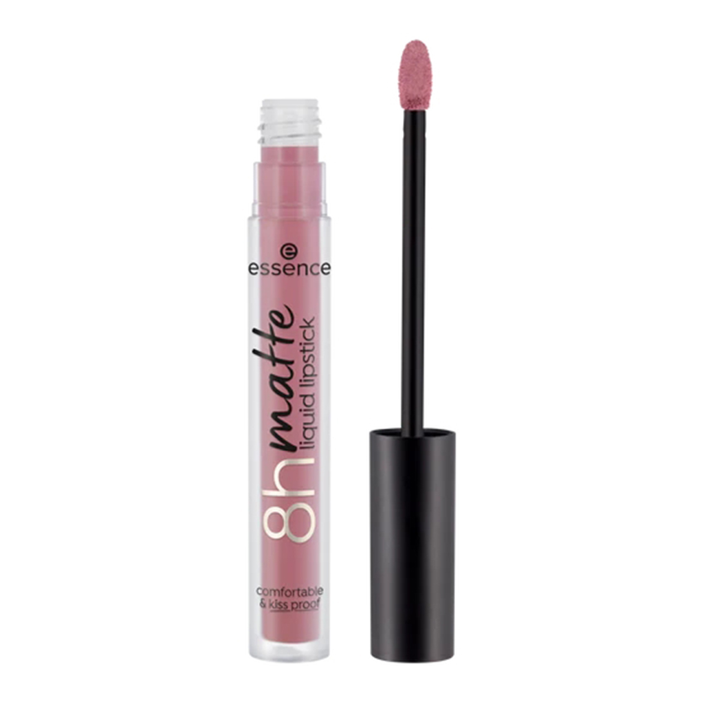 Essence, 8H Matte Liquid Lipstick 06 Cool Mauve, Long-lasting matte liquid lipstick with cool mauve shade, 5.5ml