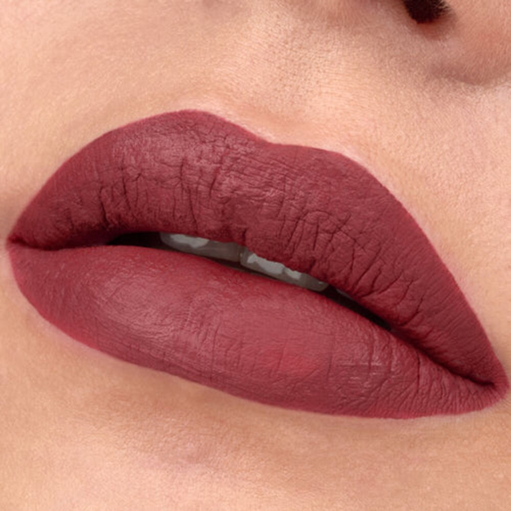 Essence, 8H Matte Liquid Lipstick 08 Dark Berry, Long-lasting matte lipstick in dark berry