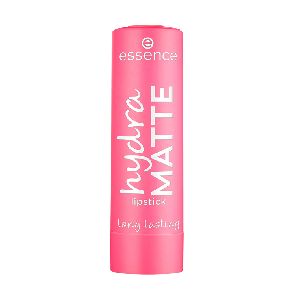 Essence, Hydra Matte Lipstick, Long-lasting matte lipstick in vibrant pink, shade 408 Pink Positive