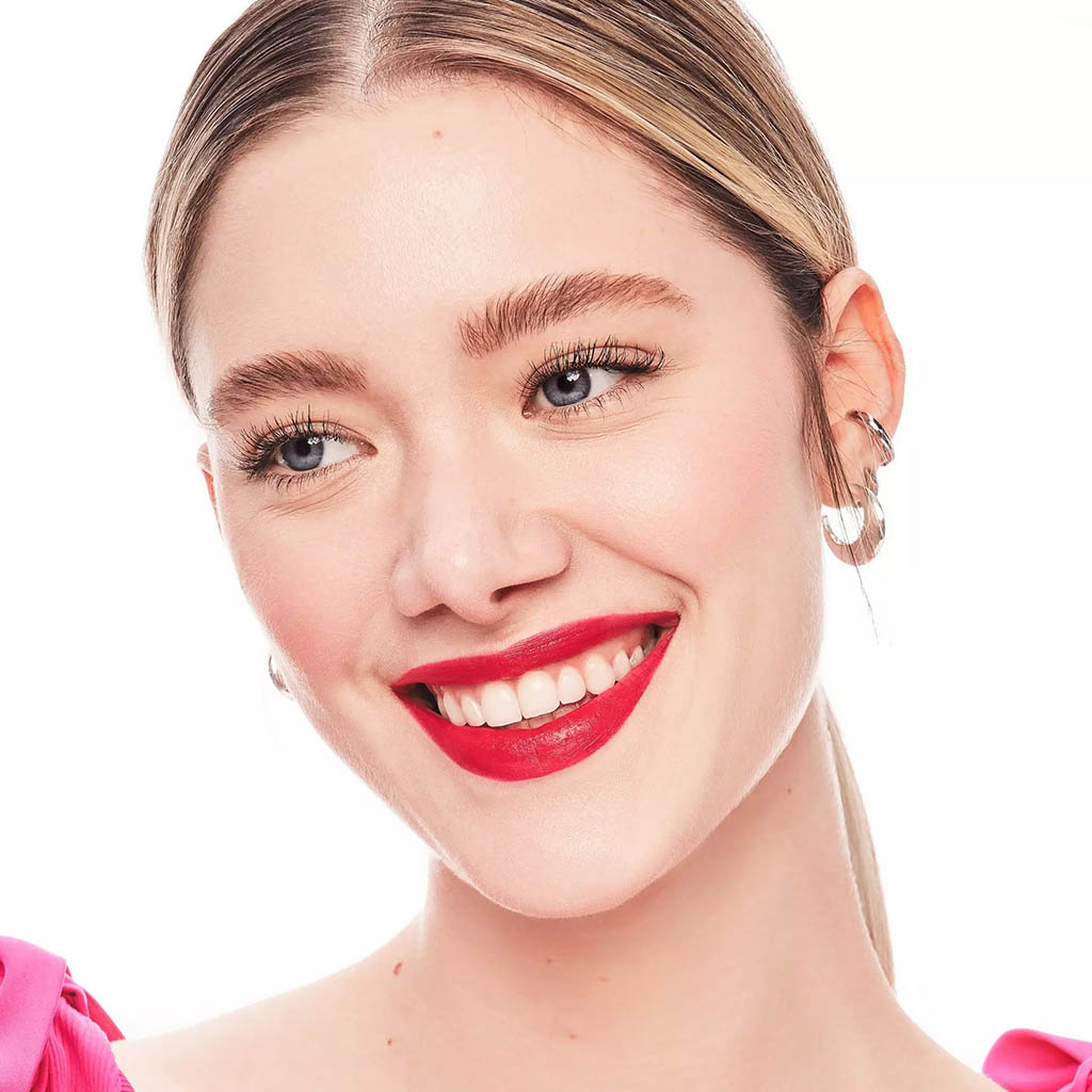 Essence, Hydra Matte Lipstick, Long-lasting matte lipstick in vibrant pink, shade 408 Pink Positive