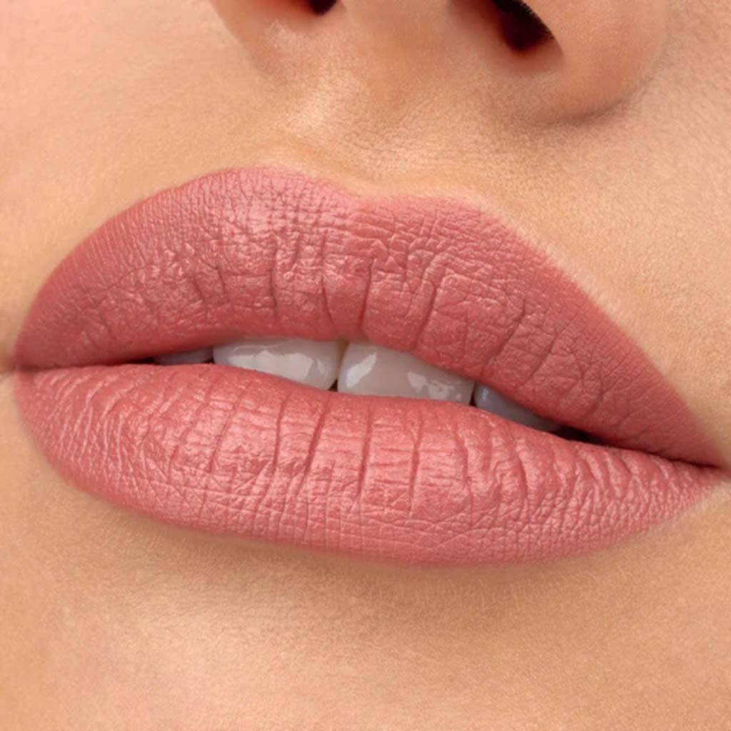 Essence, Hydra Matte Lipstick 411 Rock ’N’ Rose, Hydrating matte lipstick with rose shade