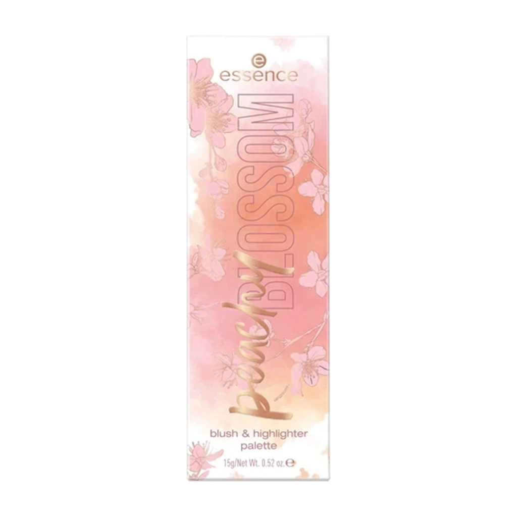 Essence Peachy Blossom Blush & Highlighter Palette