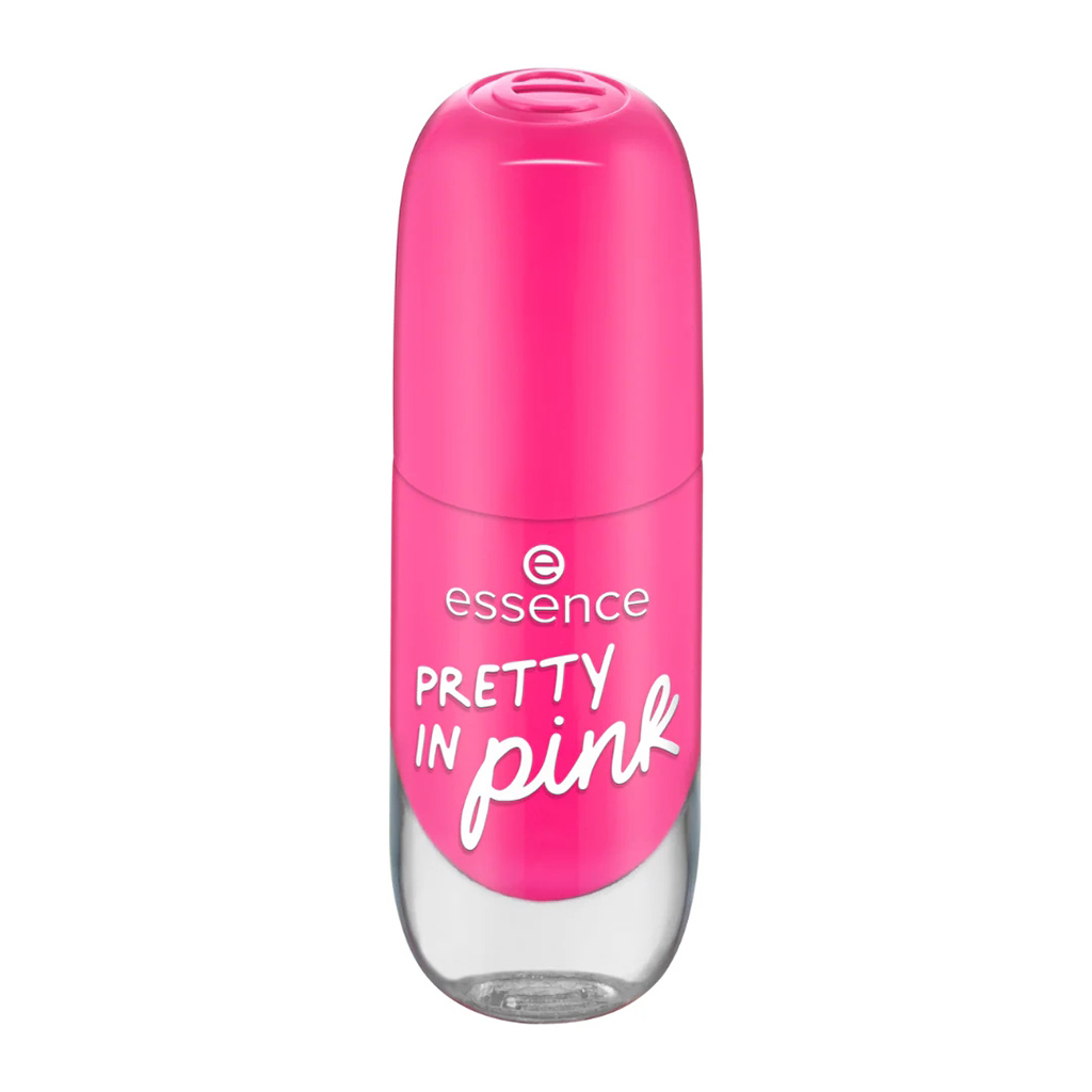 Essence, Gel Nail Colour 57 Pretty in Pink, Vibrant pink gel nail polish, 8 ml