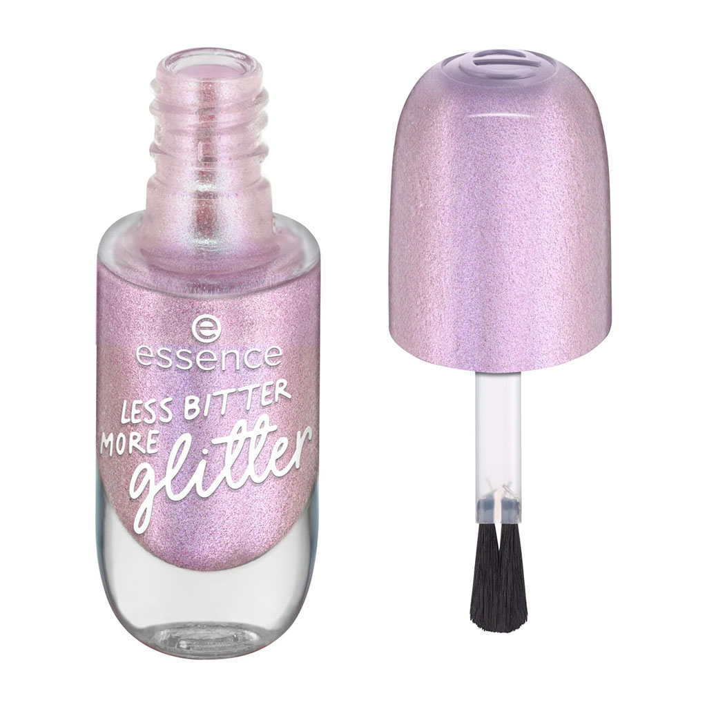 Essence Gel Nail Colour 58 - Less Bitter More Glitter 8ml