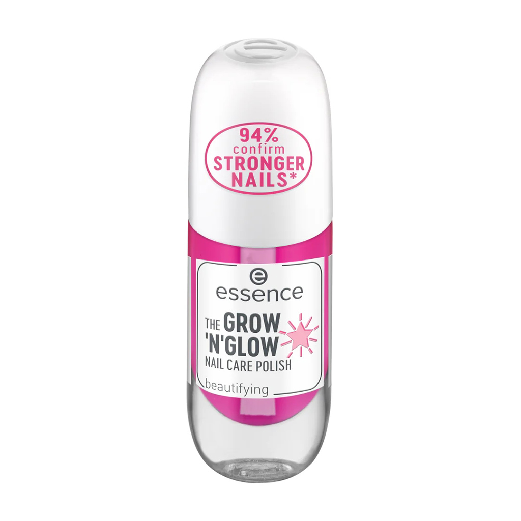 Essence, The Grown'N'Glow Nail Care Polish, Nourishing nail polish for healthy nails, 8ml