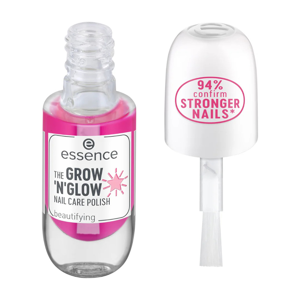 Essence, The Grown'N'Glow Nail Care Polish, Nourishing nail polish for healthy nails, 8ml