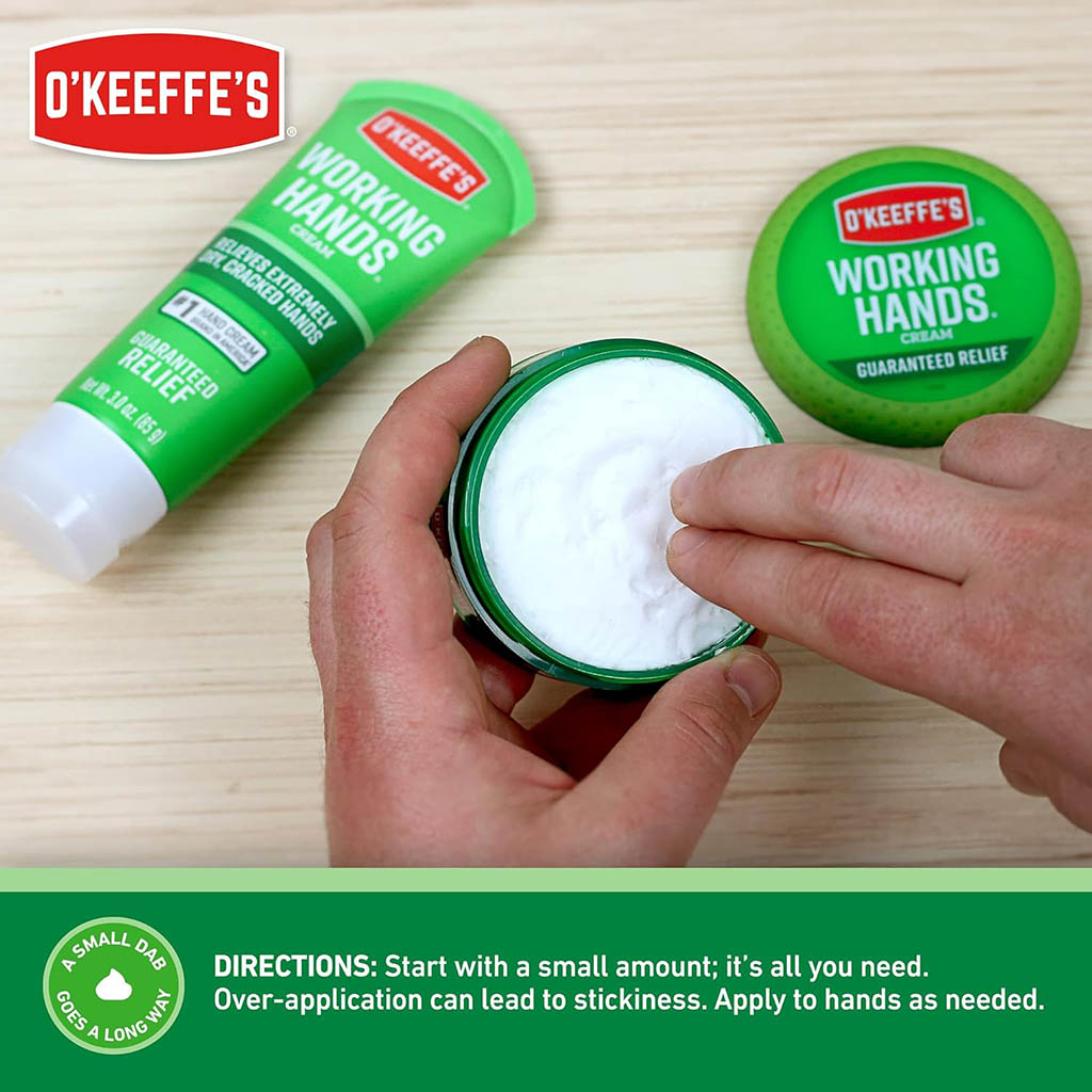 O'Keeffe's, Working Hands Hand Cream, Intensive healing cream for extremely dry cracked hands, 76 ml