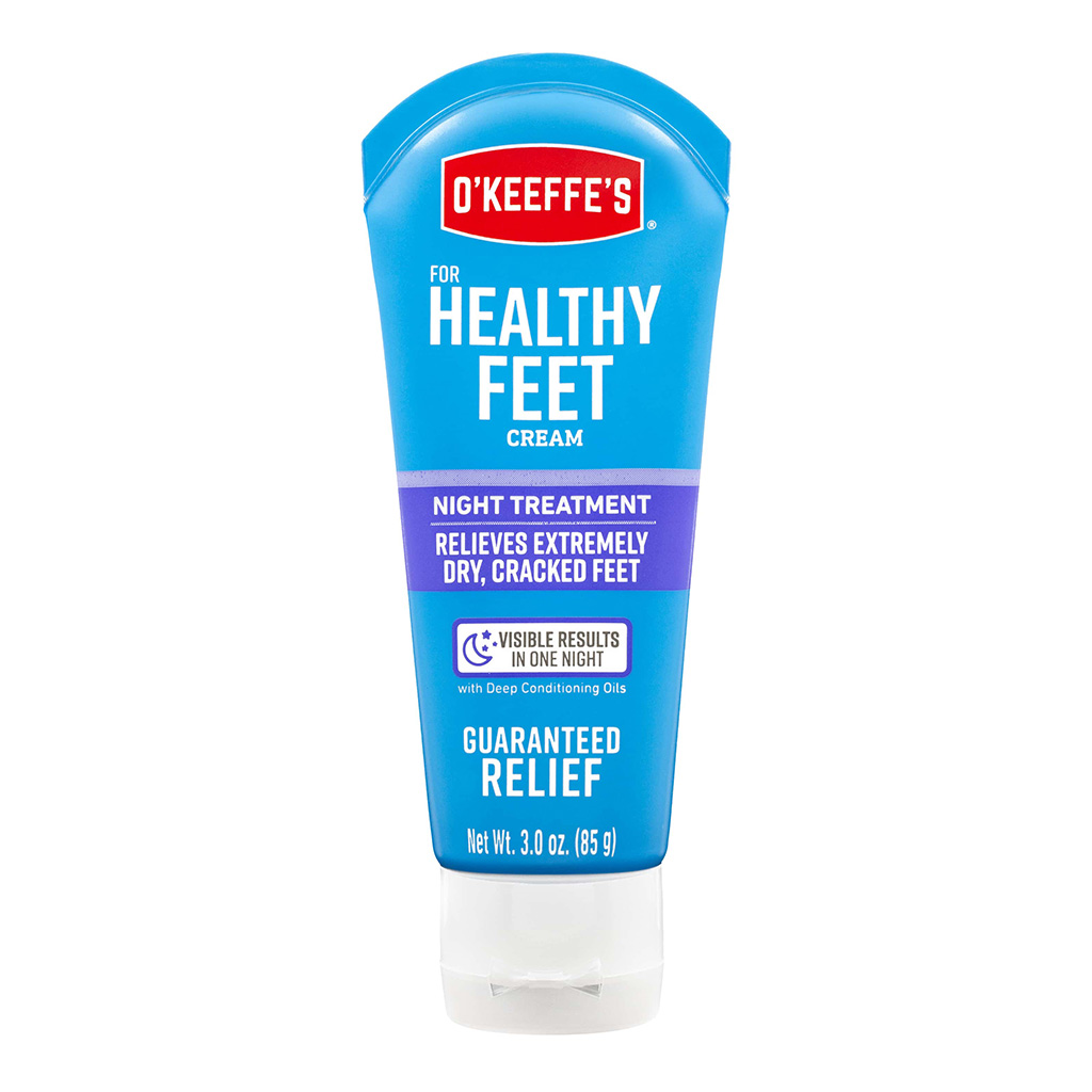 O'Keeffe's, Healthy Feet Foot Night Treatment Cream, Intensive overnight foot repair and hydration, 89ml