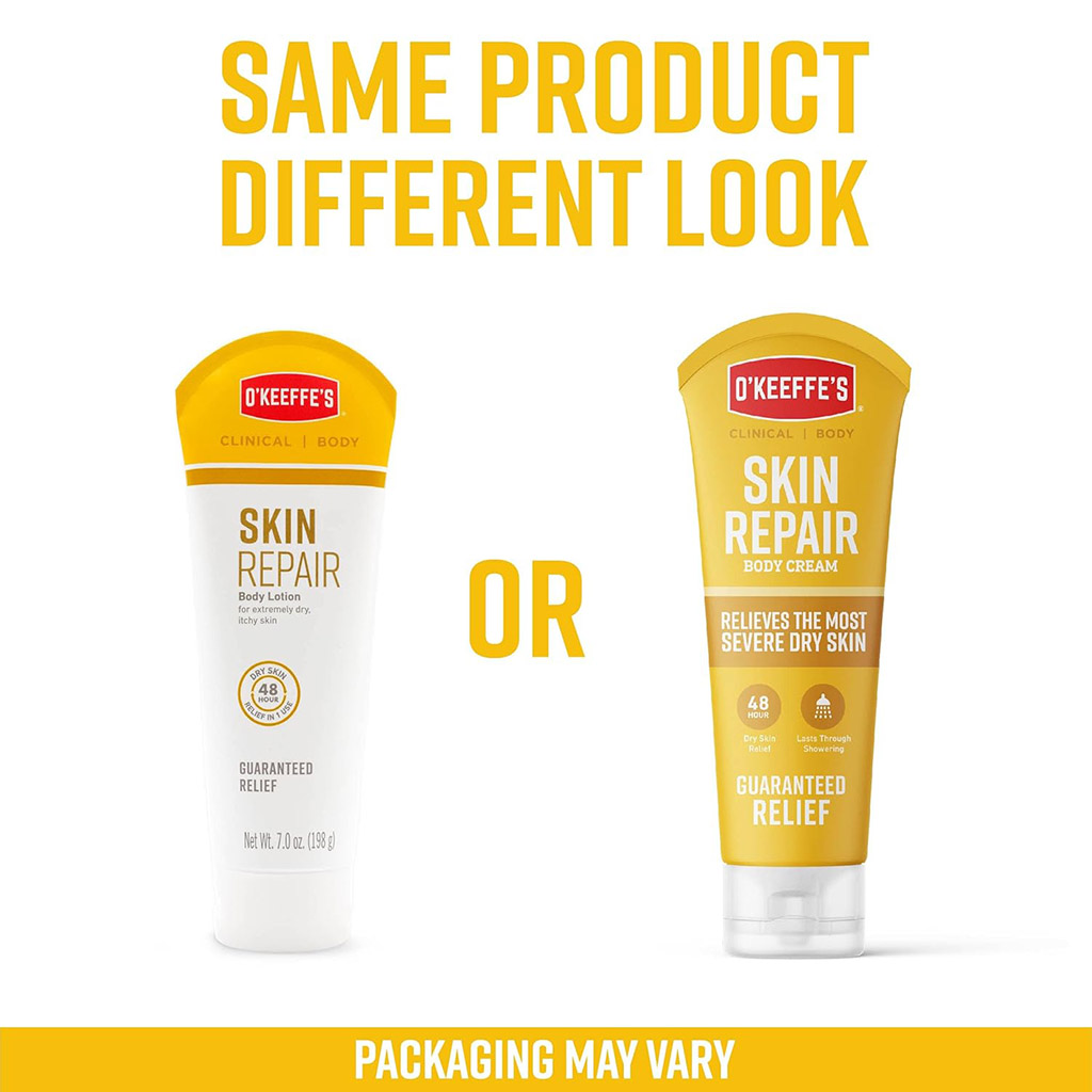 O'Keeffe's, Skin Repair Cream, Soothes and repairs eczema-prone dry skin, 207ml