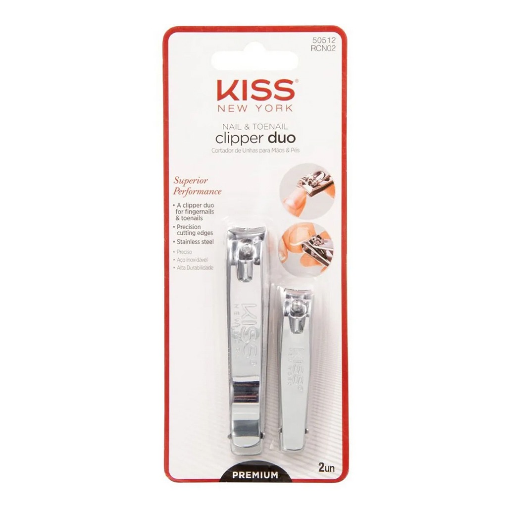 Kiss Nail & Toenail Clipper Duo Premium 2's RCN02