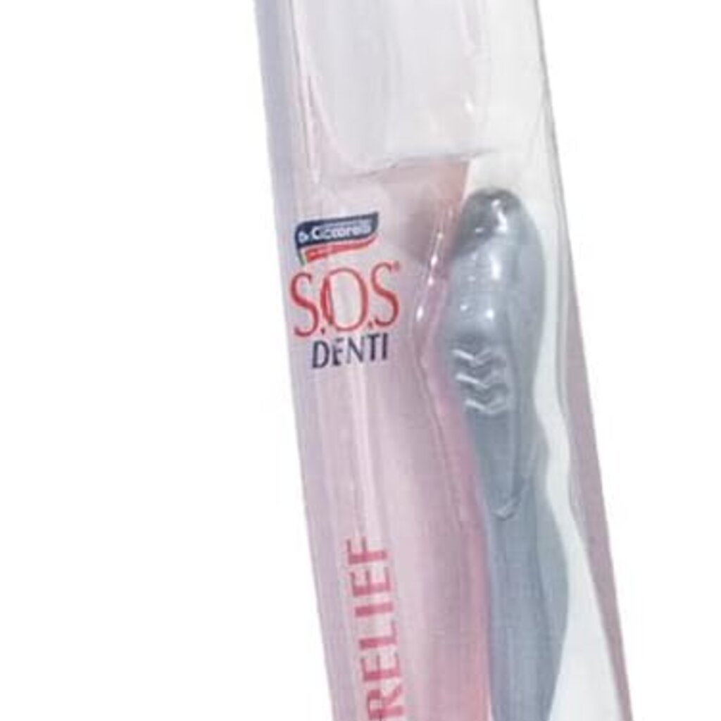 S.O.S. Denti, Sensitive Relief Toothbrush Ultra Soft, Ultra soft toothbrush for sensitive teeth and gums