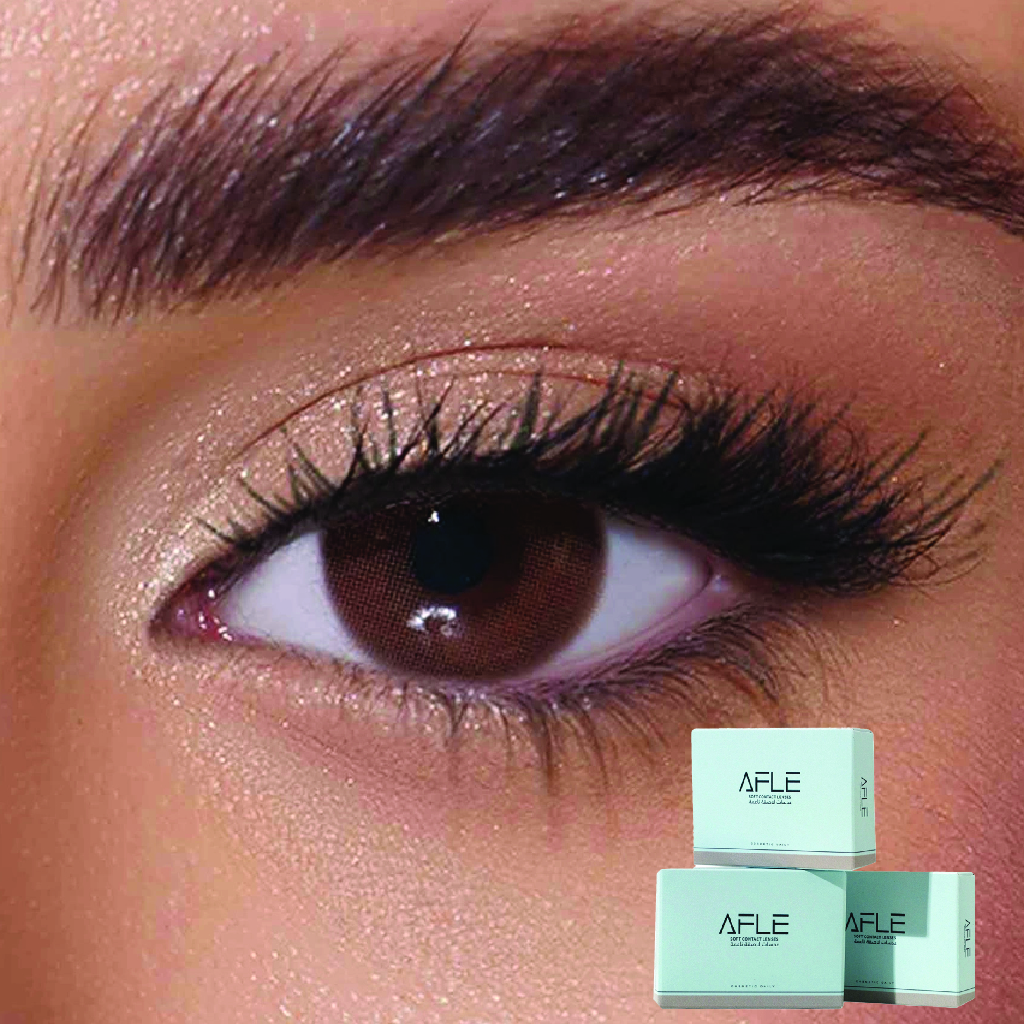 Afle, Contact Lenses Deep, Colored contact lenses for enhanced eye appearance