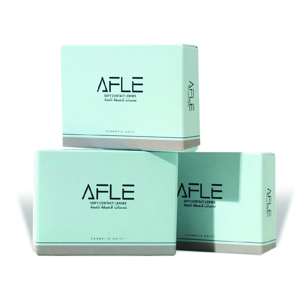 AFLE CONTACT LENSES -CLAY