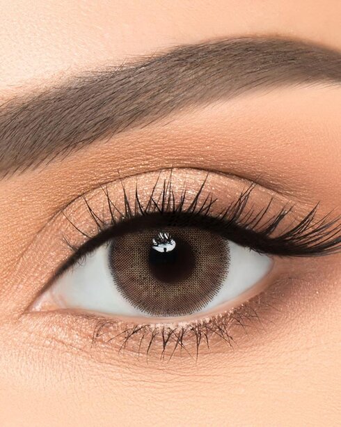 Newlens, Contact lenses Copper, Warm copper tone colored contact lenses