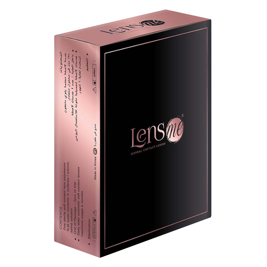 LensMe, Contact Lenses Snowy, Cosmetic lenses with bright natural effect