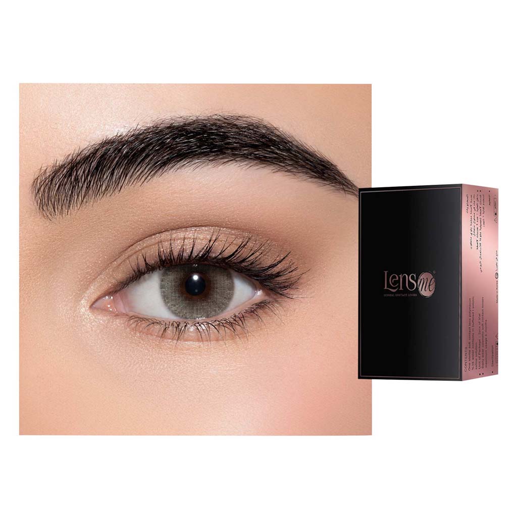 LensMe, Contact Lenses Snowy, Cosmetic lenses with bright natural effect