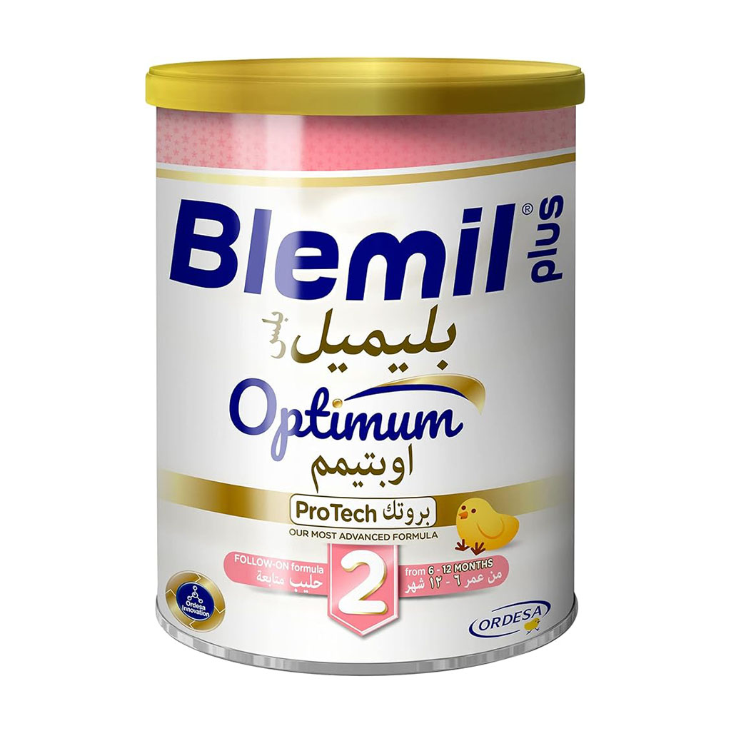 بليميل بلس 2 أوبتيموم بروتيك، تركيبة متابعة للأطفال من عمر 6 إلى 12 شهرًا، 400 غرام