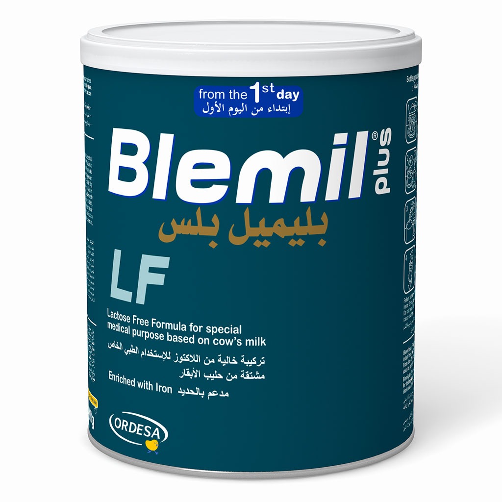 Blemil, Plus Lactose Free Infant Formula, Nutritionally complete lactose-free baby formula, 400g