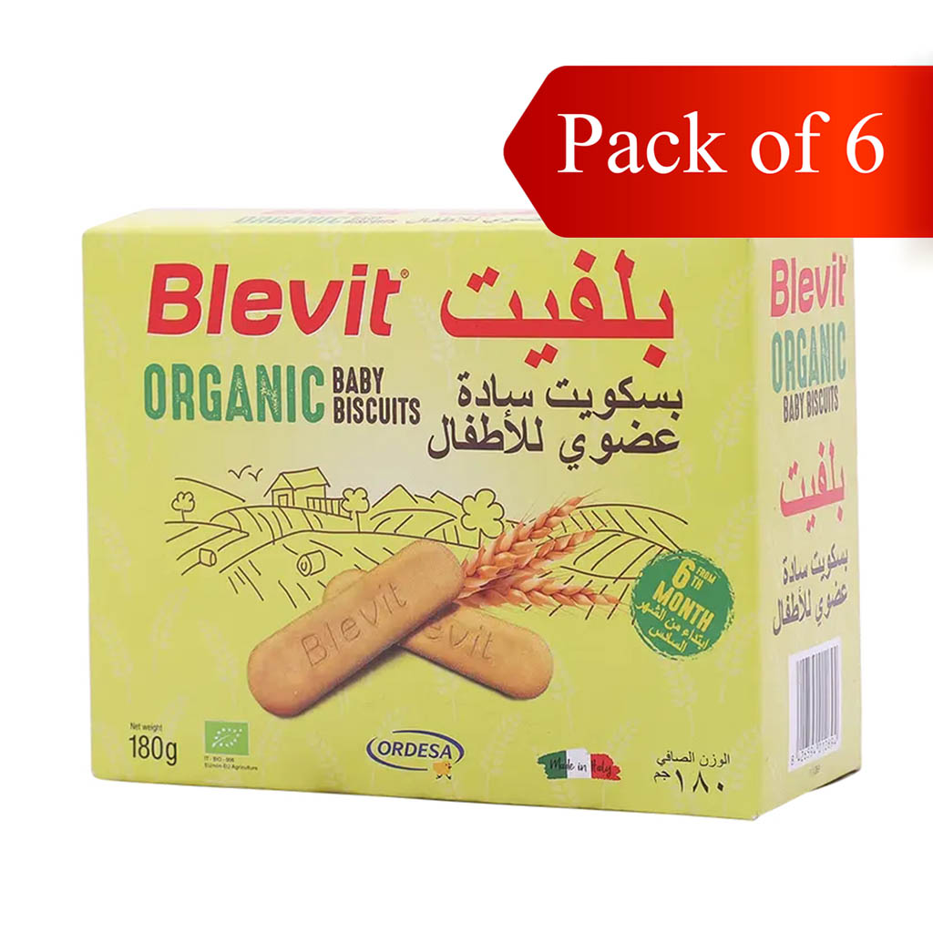 Blevit Organic Baby Biscuits 180g