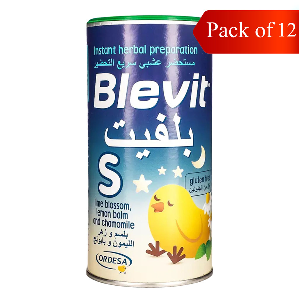 Blevit S, Instant Herbal Preparation, Nutritional herbal formula for infants, 200g