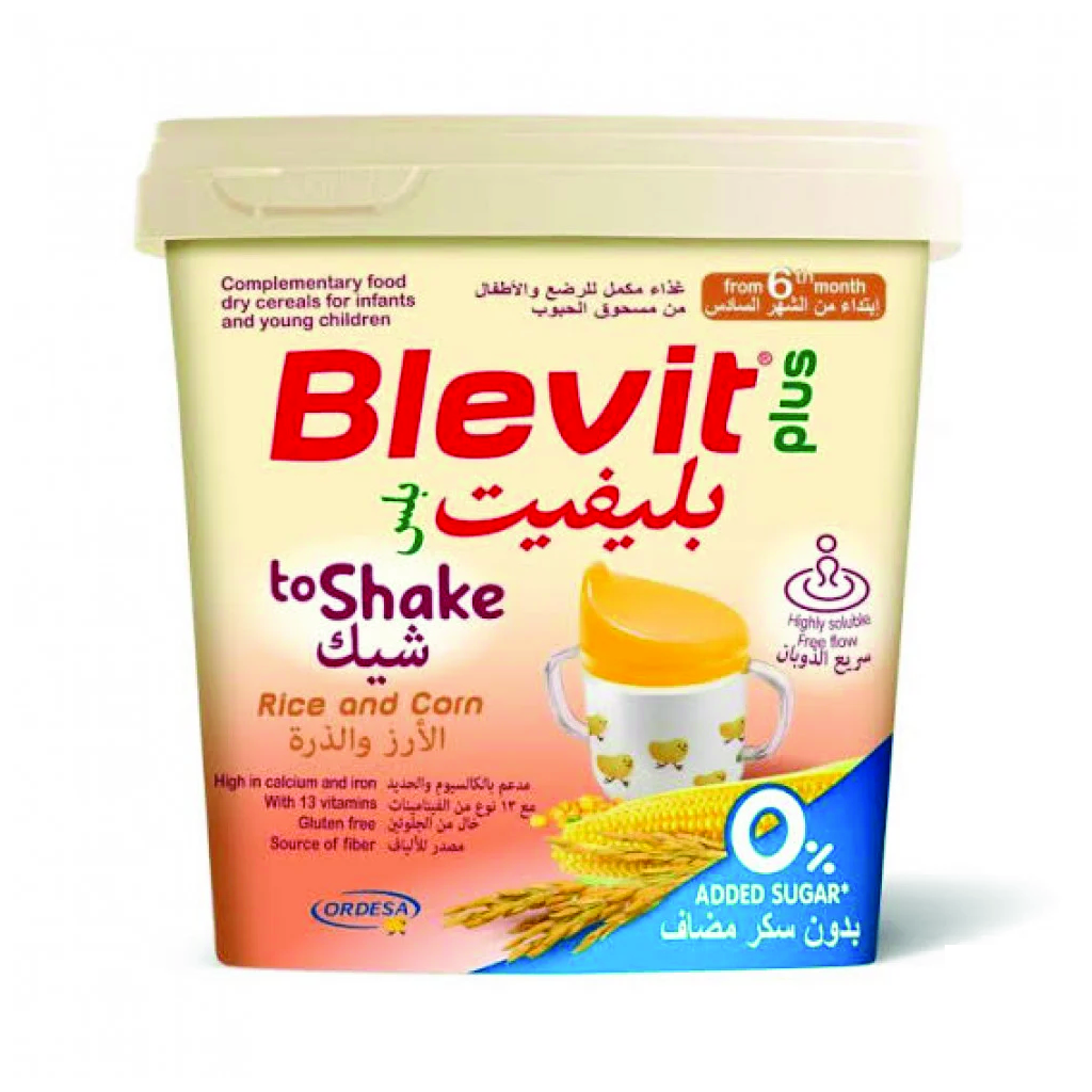 Blevit Plus, To Shake Nutrient Fusion, Infant formula with zero added sugar, 250 g