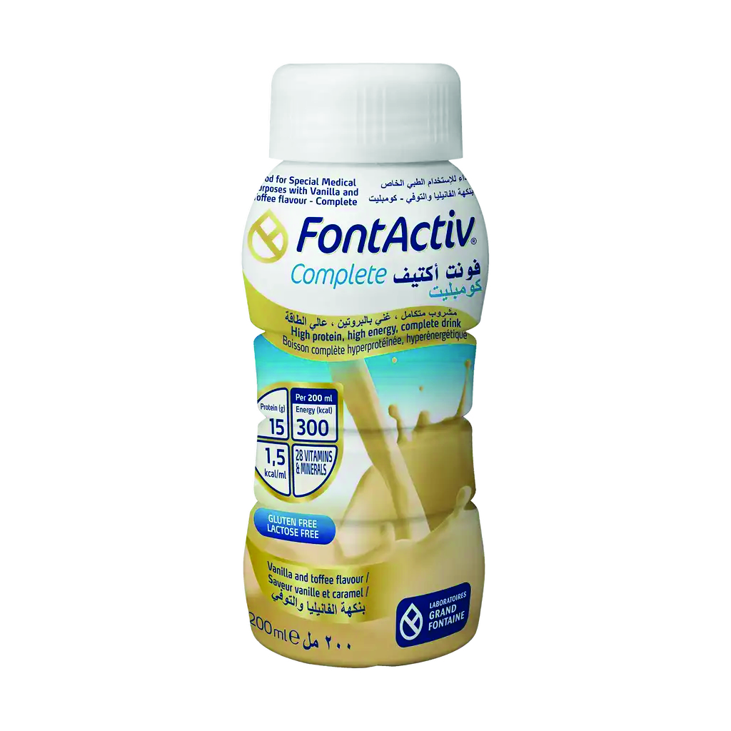 Fontactiv Complete Bottle Vanilla 200Ml
