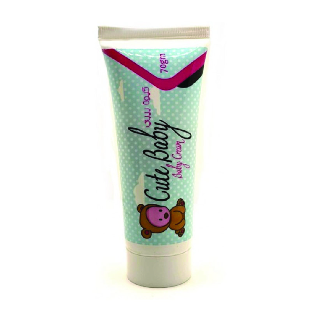 Cute Baby, Baby Cream, Gentle moisturizing cream for sensitive baby skin, 70g