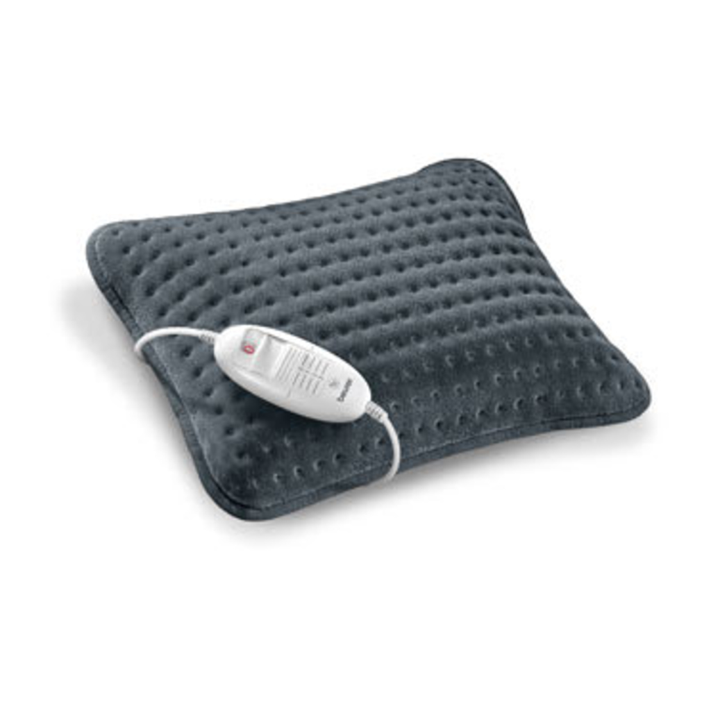 Beurer, Cosy Heated Cushion Grey, Reversible heated cushion with 3 temperature settings