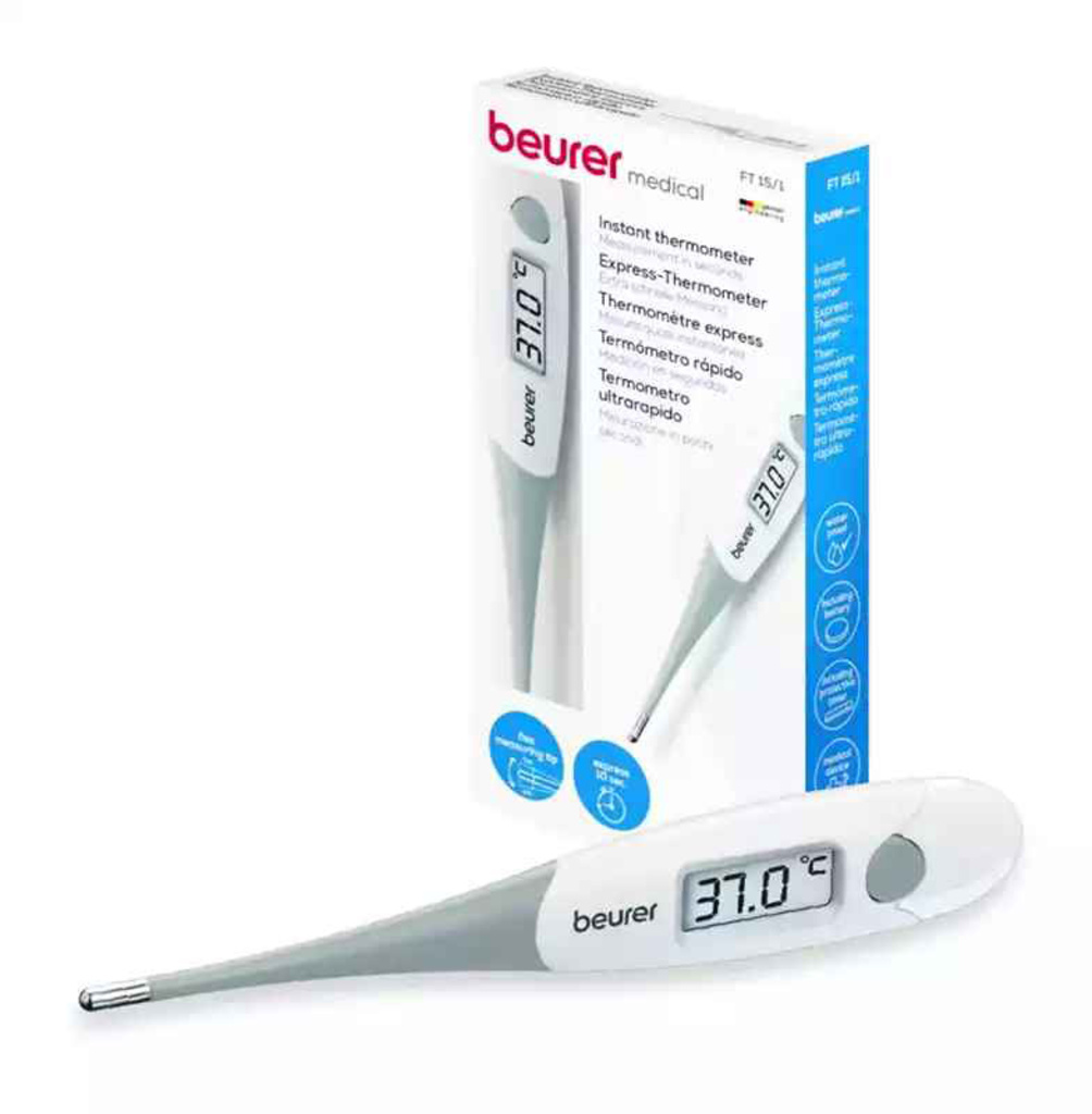 Beurer, Instant Thermometer FT 15/1 Express, Fast and accurate digital thermometer